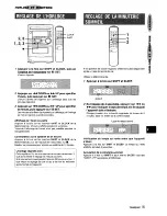 Preview for 61 page of Aiwa XM-M25 Operating Instructions Manual