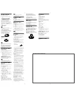 Preview for 2 page of Aiwa XP-ER800N Operating Instructions