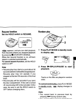 Предварительный просмотр 11 страницы Aiwa XP-MP3C Operating Informations