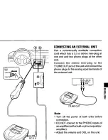 Предварительный просмотр 23 страницы Aiwa XP-MP3C Operating Informations