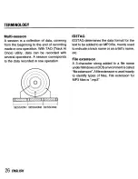 Предварительный просмотр 26 страницы Aiwa XP-MP3C Operating Informations