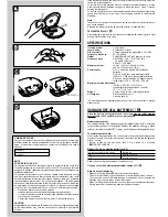 Preview for 2 page of Aiwa XP-R120 Operating Instructions Manual