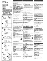 Aiwa XP-SP1200 Operating Instructions preview