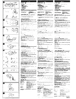 Предварительный просмотр 2 страницы Aiwa XP-SP1200 Operating Instructions