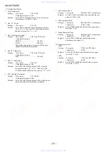 Предварительный просмотр 23 страницы Aiwa XP-SR320 Service Manual