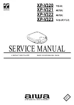 Aiwa XP-V320 Service Manual предпросмотр