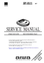 Aiwa XP-V511 Service Manual предпросмотр