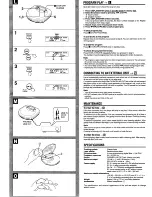 Предварительный просмотр 4 страницы Aiwa XP-V7250C Operating Instructions Manual