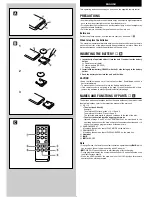 Предварительный просмотр 2 страницы Aiwa XP-V7260C Operating Instructions