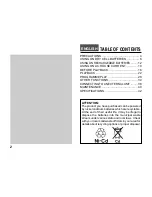 Preview for 2 page of Aiwa XP-V730 Operating Instructions Manual