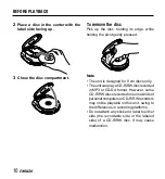 Предварительный просмотр 10 страницы Aiwa XP-Z3 Operating Instructions Manual