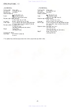 Preview for 2 page of Aiwa XP-Z5 AEZ Service Manual