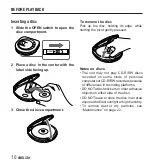 Предварительный просмотр 10 страницы Aiwa XP-Z5C Operating Instructions Manual