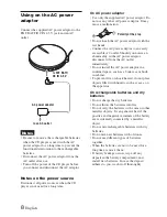 Предварительный просмотр 8 страницы Aiwa XP-ZV1 Operating Instructions Manual