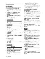 Предварительный просмотр 18 страницы Aiwa XP-ZV1 Operating Instructions Manual