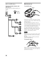 Предварительный просмотр 22 страницы Aiwa XP-ZV550 Operating Instructions Manual