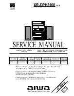 Aiwa XR-DPH2100 Service Manual preview