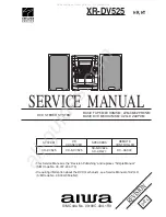 Aiwa XR-DV525 Service Manual preview