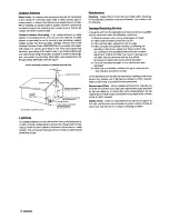 Preview for 4 page of Aiwa XR-DV526 Operating Instructions Manual