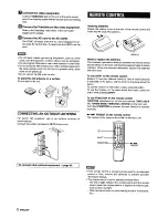 Preview for 8 page of Aiwa XR-DV526 Operating Instructions Manual