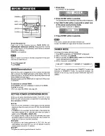 Preview for 9 page of Aiwa XR-DV526 Operating Instructions Manual