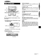 Preview for 13 page of Aiwa XR-DV526 Operating Instructions Manual