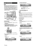 Preview for 16 page of Aiwa XR-DV526 Operating Instructions Manual