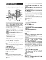 Preview for 18 page of Aiwa XR-DV526 Operating Instructions Manual