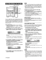 Preview for 34 page of Aiwa XR-DV526 Operating Instructions Manual