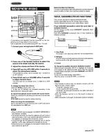 Preview for 35 page of Aiwa XR-DV526 Operating Instructions Manual