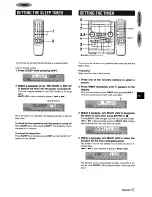 Preview for 37 page of Aiwa XR-DV526 Operating Instructions Manual