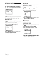 Preview for 42 page of Aiwa XR-DV526 Operating Instructions Manual