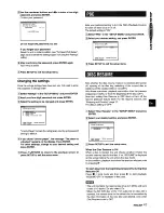 Preview for 47 page of Aiwa XR-DV526 Operating Instructions Manual