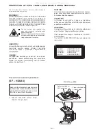 Preview for 3 page of Aiwa XR-DV526 Service Manual