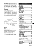 Предварительный просмотр 3 страницы Aiwa XR-H33MD Operating Instructions Manual