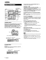 Предварительный просмотр 12 страницы Aiwa XR-H33MD Operating Instructions Manual