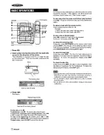 Предварительный просмотр 14 страницы Aiwa XR-H33MD Operating Instructions Manual