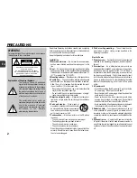 Preview for 2 page of Aiwa XR-M313 Operating Instructions Manual