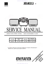 Aiwa XR-M313 Service Manual preview