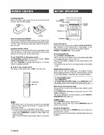 Предварительный просмотр 6 страницы Aiwa XR-M33 Operating Instructions Manual