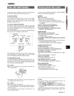 Предварительный просмотр 19 страницы Aiwa XR-M33 Operating Instructions Manual