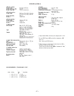 Предварительный просмотр 2 страницы Aiwa XR-M700 Service Manual