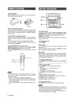 Preview for 6 page of Aiwa XR-M75 Operating Instructions Manual