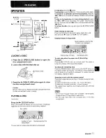 Предварительный просмотр 11 страницы Aiwa XR-MD90 Operating Instructions Manual