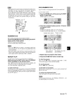 Предварительный просмотр 15 страницы Aiwa XR-MD90 Operating Instructions Manual