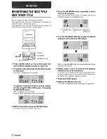 Предварительный просмотр 22 страницы Aiwa XR-MD90 Operating Instructions Manual