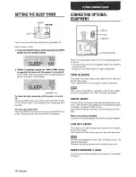 Предварительный просмотр 28 страницы Aiwa XR-MD90 Operating Instructions Manual