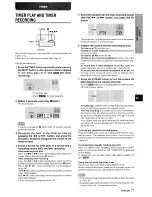 Предварительный просмотр 27 страницы Aiwa XR-MD95 Operating Instructions Manual