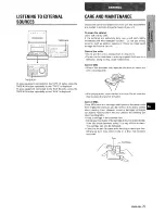 Предварительный просмотр 29 страницы Aiwa XR-MD95 Operating Instructions Manual