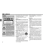 Preview for 2 page of Aiwa XR-MG9 Operating Instructions Manual